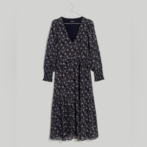 Madewell Georgette Midi dress. Size XS.